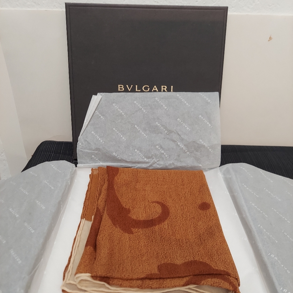Bvlgari Silk Scarf - Picture 5 of 5